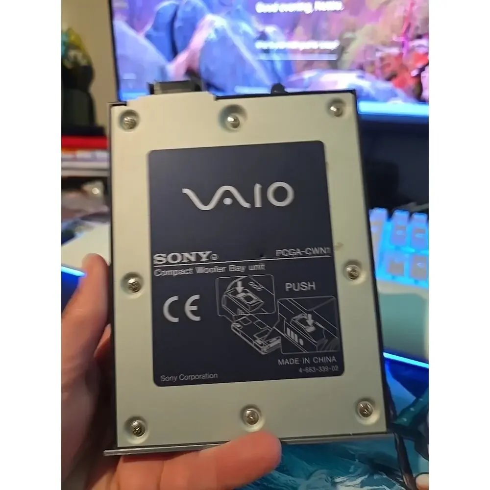 Sony VAIO PCGA-CWN1 Compact Woofer Bay Unit MultiBay Speaker Module